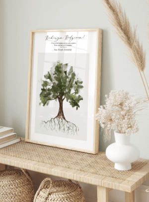 plakat drzewo życia