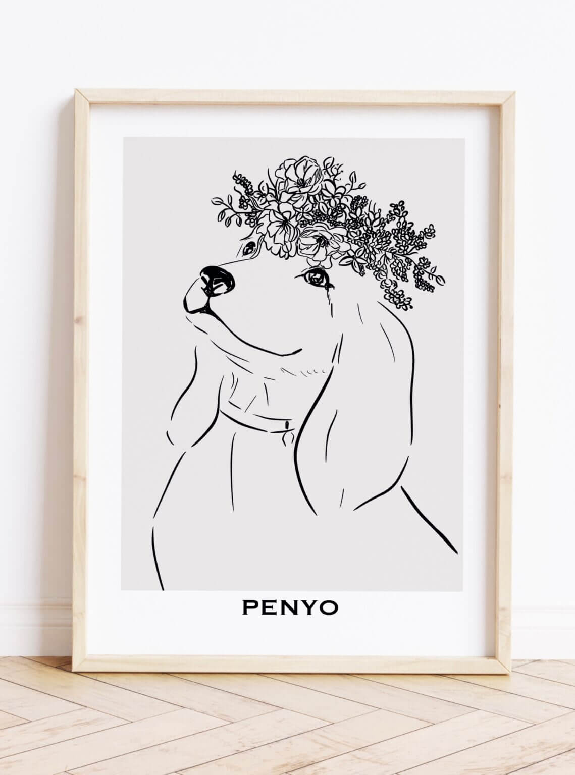 Prezent dla właściciela psa – personalizowany plakat z psem (COCKER SPANIEL)