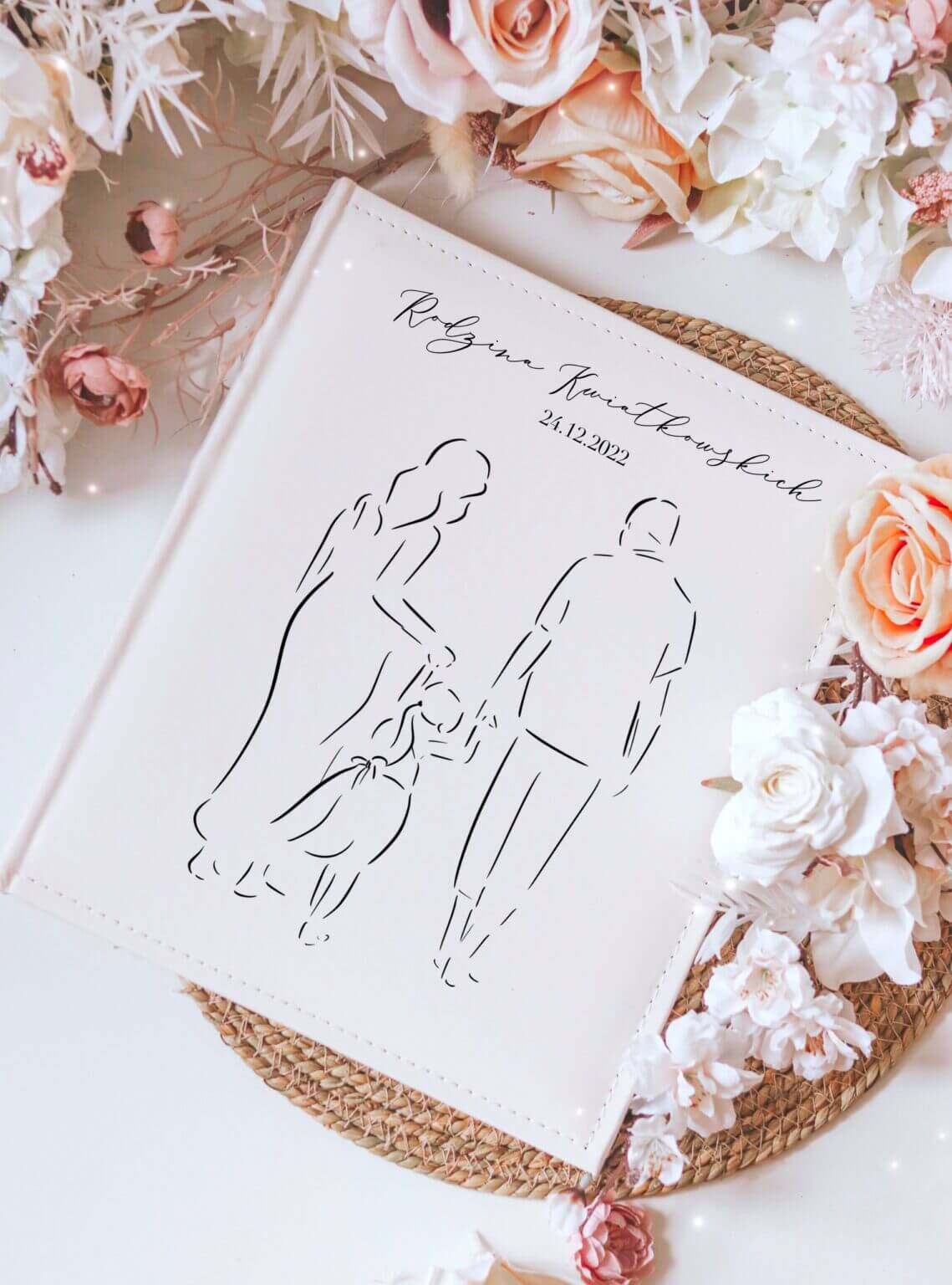Personalizowany album rodzinny – prezent świąteczny dla niej/ dla niego