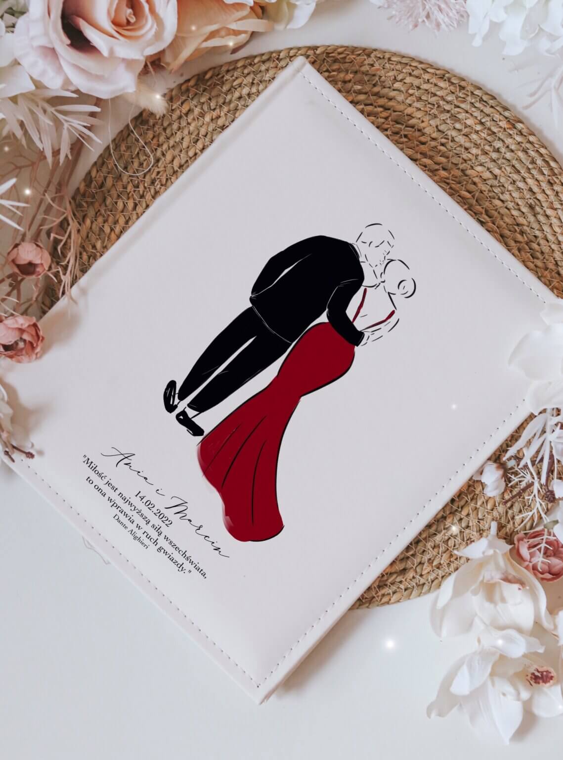 Personalizowany album na zdjęcia – romantyczny prezent na Walentynki dla Pary