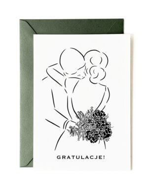 kartka dla nowożeńców