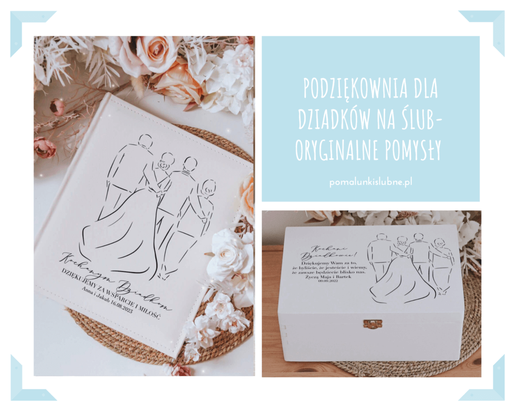 Podziękowania na ślub dla dziadków