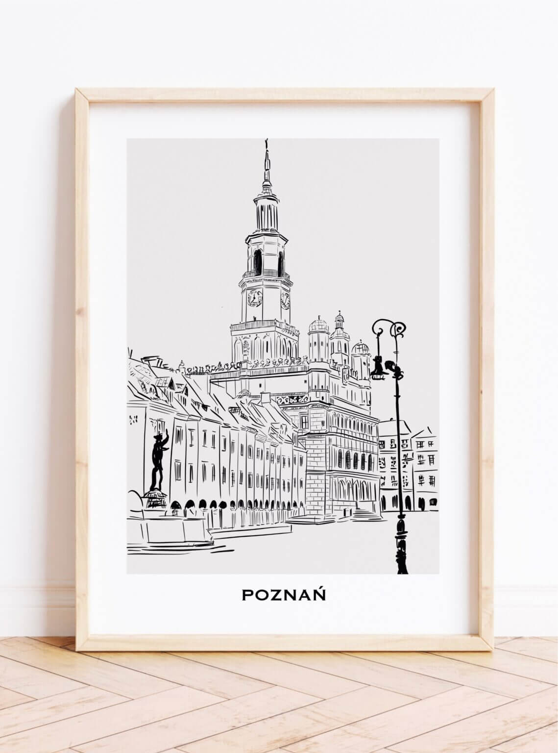 Plakat Poznań (Stary Rynek w Poznaniu)