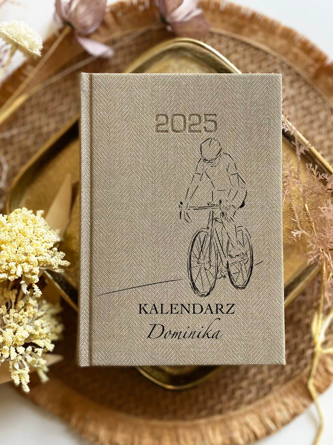 Personalizowany kalendarz dla rowerzysty 2025