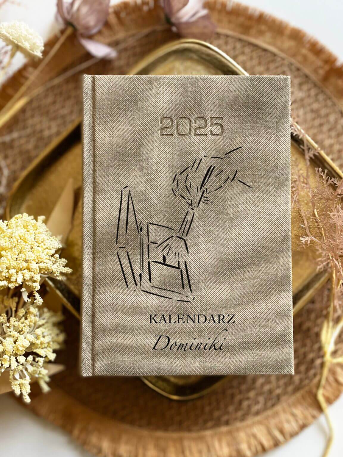 Personalizowany kalendarz wizażystki 2025