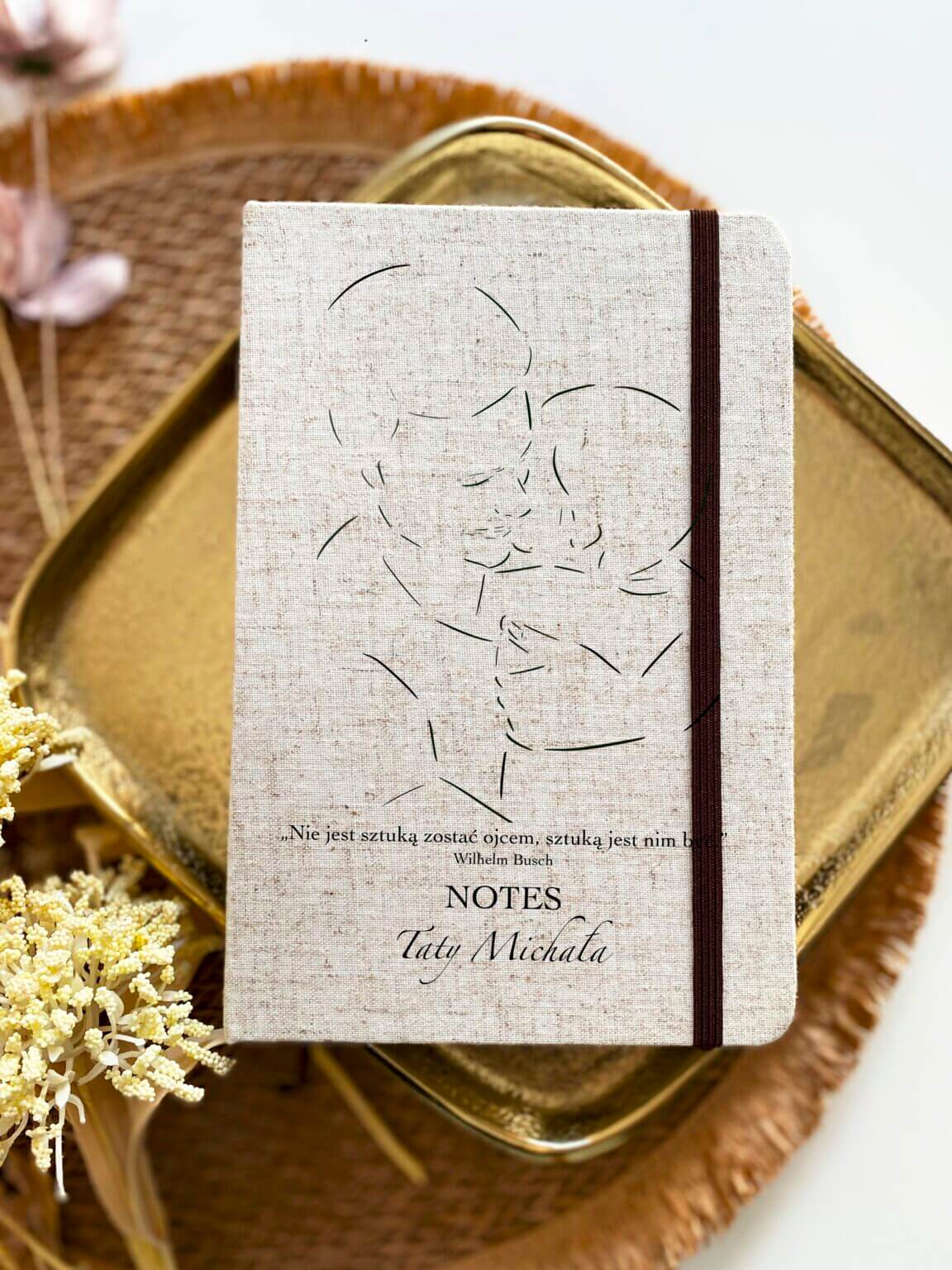 Prezent z okazji Dnia Ojca – personalizowany notes