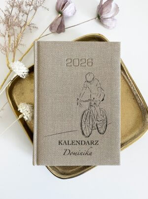 Personalizowany kalendarz dla rowerzysty 2026