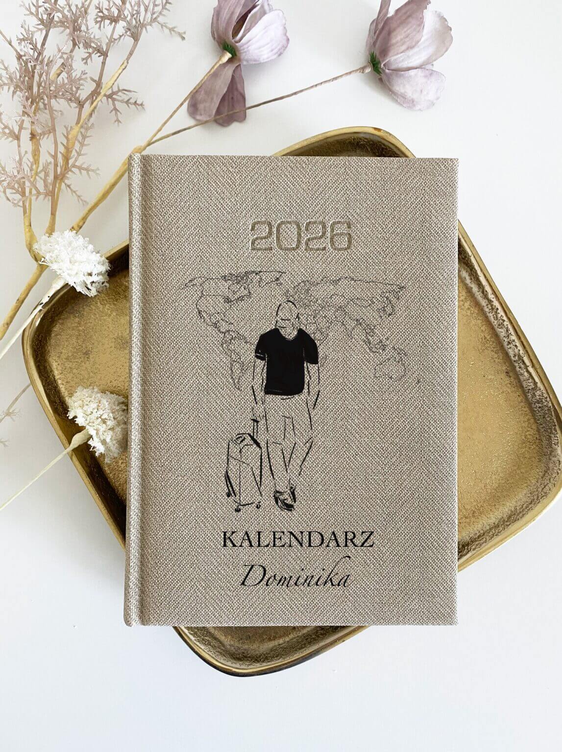 Personalizowany kalendarz podróżnika 2026