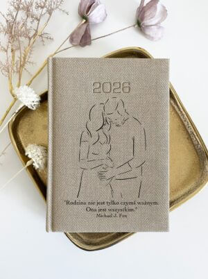 Prezent na baby shower - personalizowany kalendarz