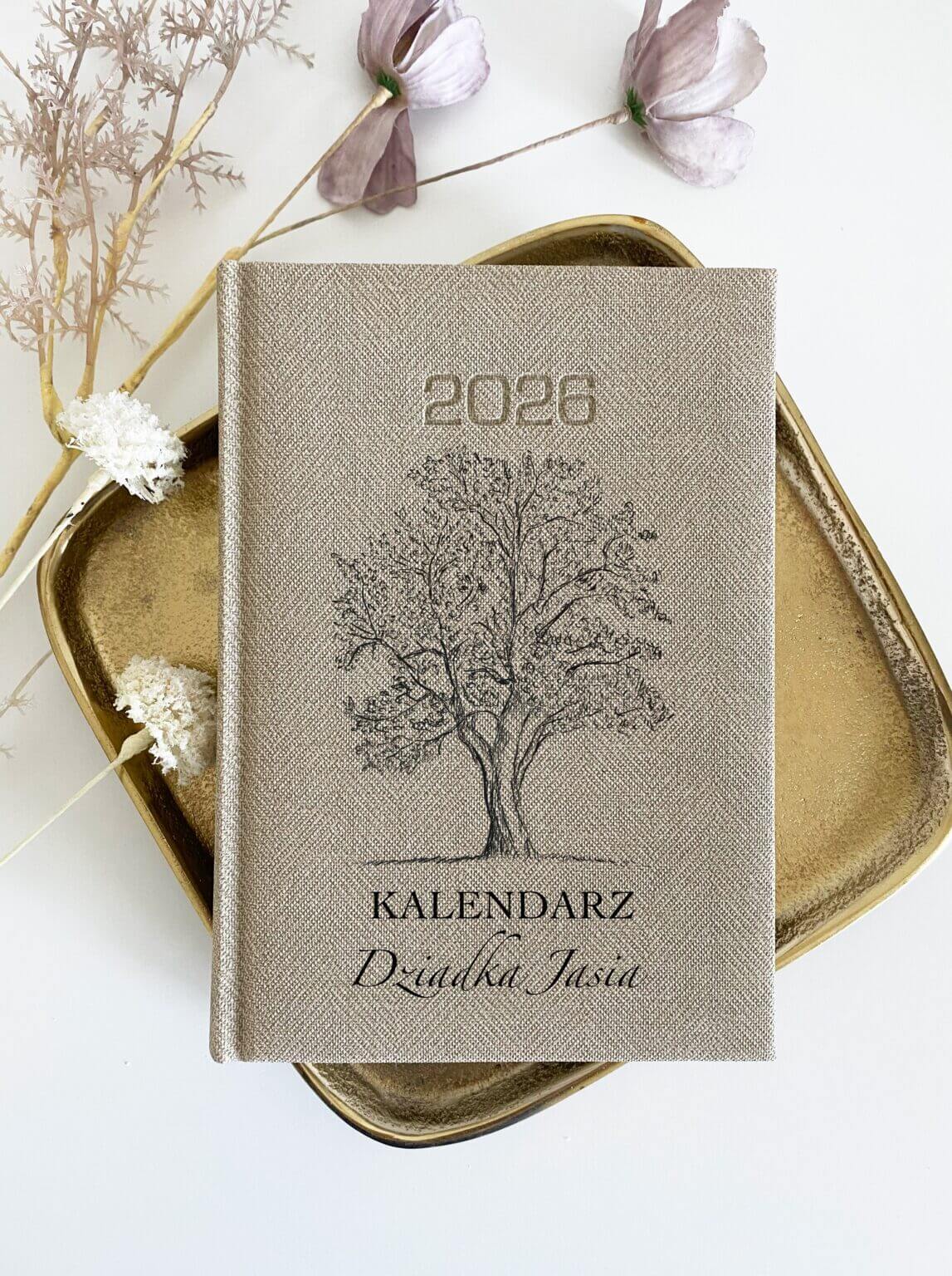 Prezent dla dziadka na święta – personalizowany kalendarz