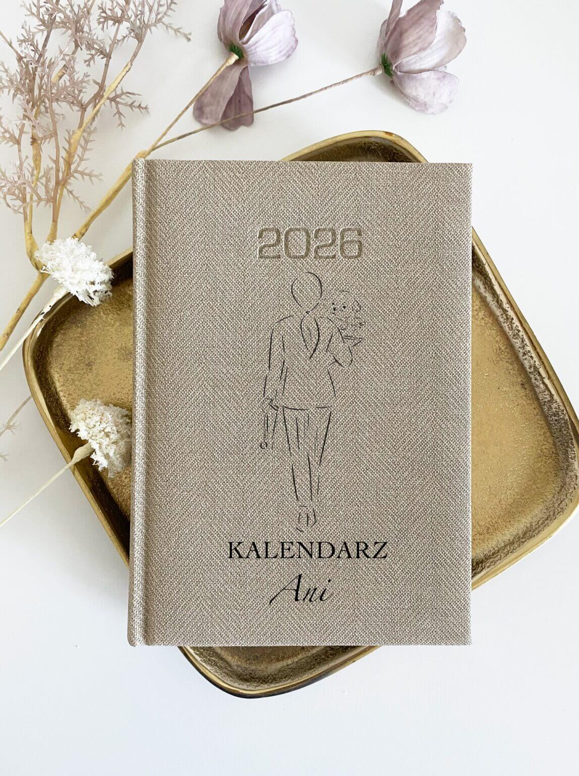 Personalizowany kalendarz dla weterynarki 2026