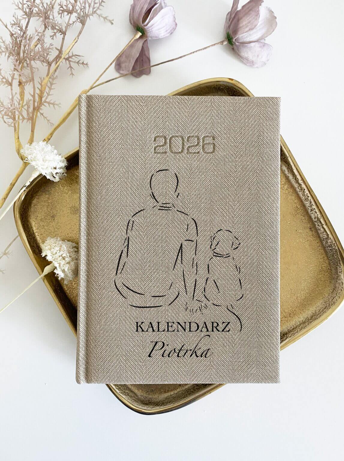 Prezent dla psiego taty – personalizowany kalendarz dla psiarza