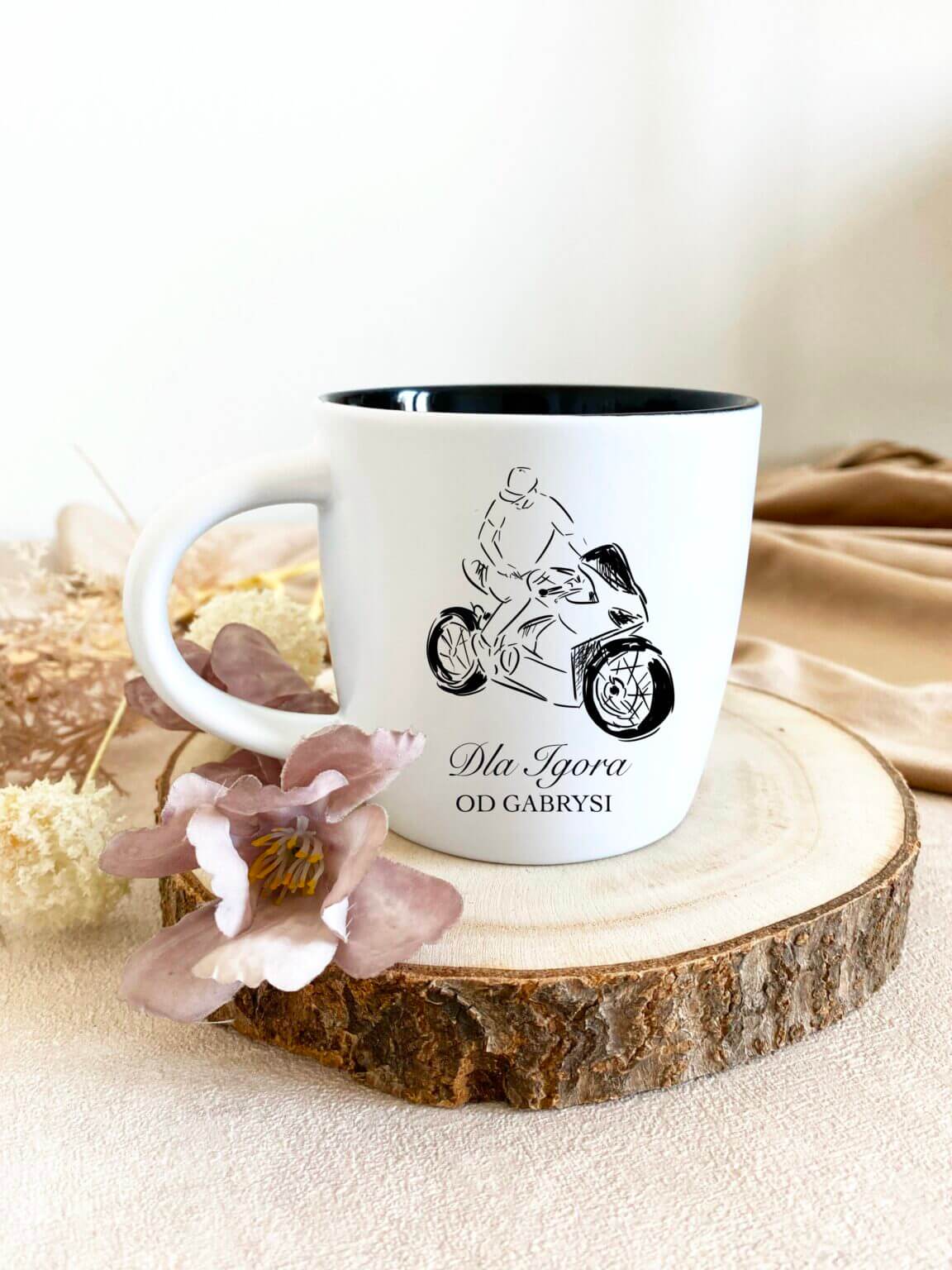 Kubek dla motocyklisty